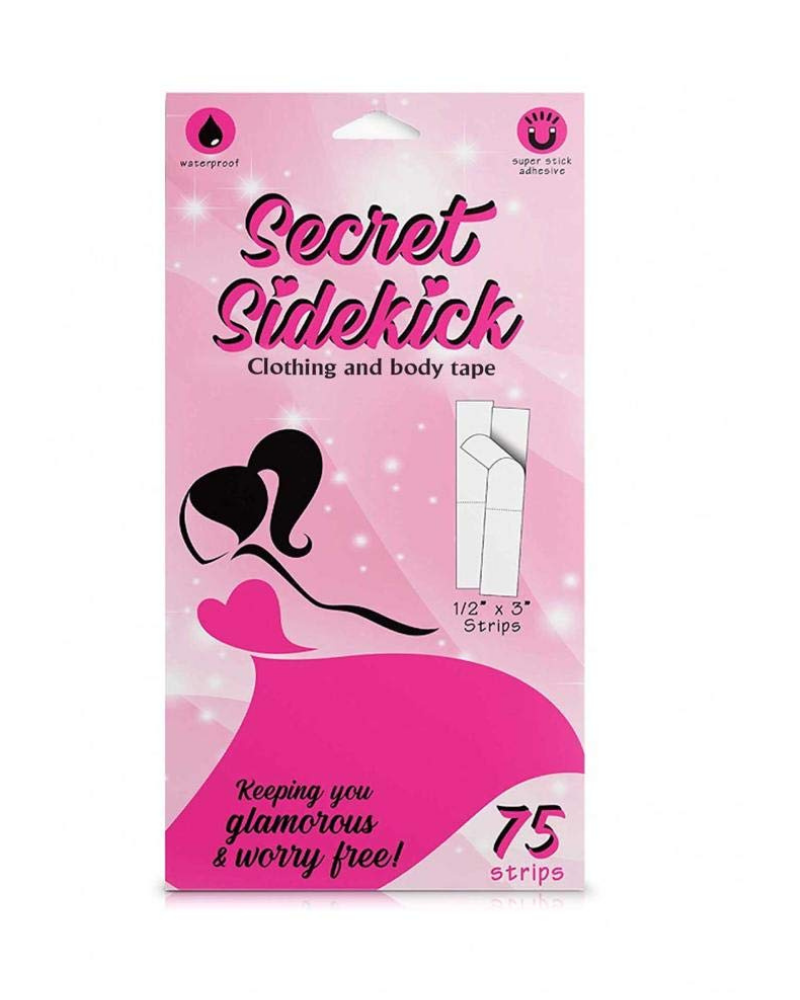 Secret Sidekick Clothing & Body Tape 75 Strips myselflingerie.com