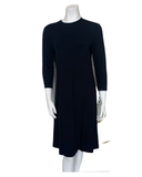 Sparrow S6029 Black 3/4 Sleeve 40" Shell Dress MYSELFLINGERIE.COM