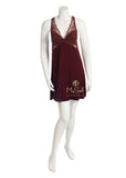 5505 Lace T-Back Short Chemise