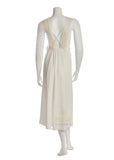 Flora Nikrooz Q80689 Blythe Embroidered Lace Trim Gown MYSELFLINGERIE.COM