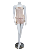 379 Champagne Darling Lace Cami Tap Set