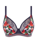 Freya Midnight Floral Wild Underwire Plunge Bra