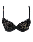Dorina Marnie Velvet Trim Push Up Bra