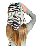Tie Ur Knot Green Tiger Edit 2.0 Adjustable Pre-Tied Bandanna with Full Non Slip Grip myselflingerie.com