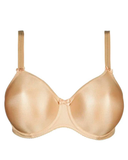 0161330 Cognac Satin Seamless Underwire Bra