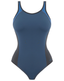Freya 3969 Denim Freestyle Underwire Swimsuit myselflingerie.com