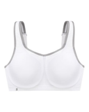 9066 White High Impact Sports Underwire Bra