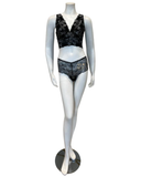 Cosabella Shades of Grey Paradiso Curvy Bralette Set