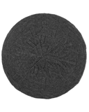 ARCL Charcoal Arrow Lined Knit Chenille