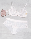 Simone Perele 12B319 Blush Wish Sheer Plunge Underwire Bra myselflingerie.com