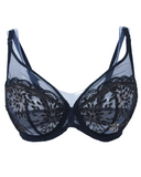 1A2319 Black/Gold Lace Singuliere Underwire Bra
