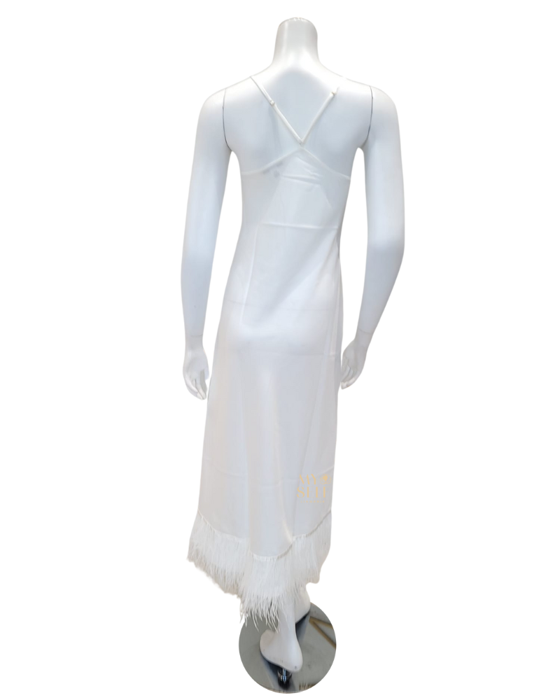 Rya Collection 617 + 570 Ivory Swan Gown and Robe Set myselflingerie.com