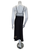 Flora Nikrooz Q81149 + Q81148 Black Angelique Gown & Robe Set myselflingerie.com