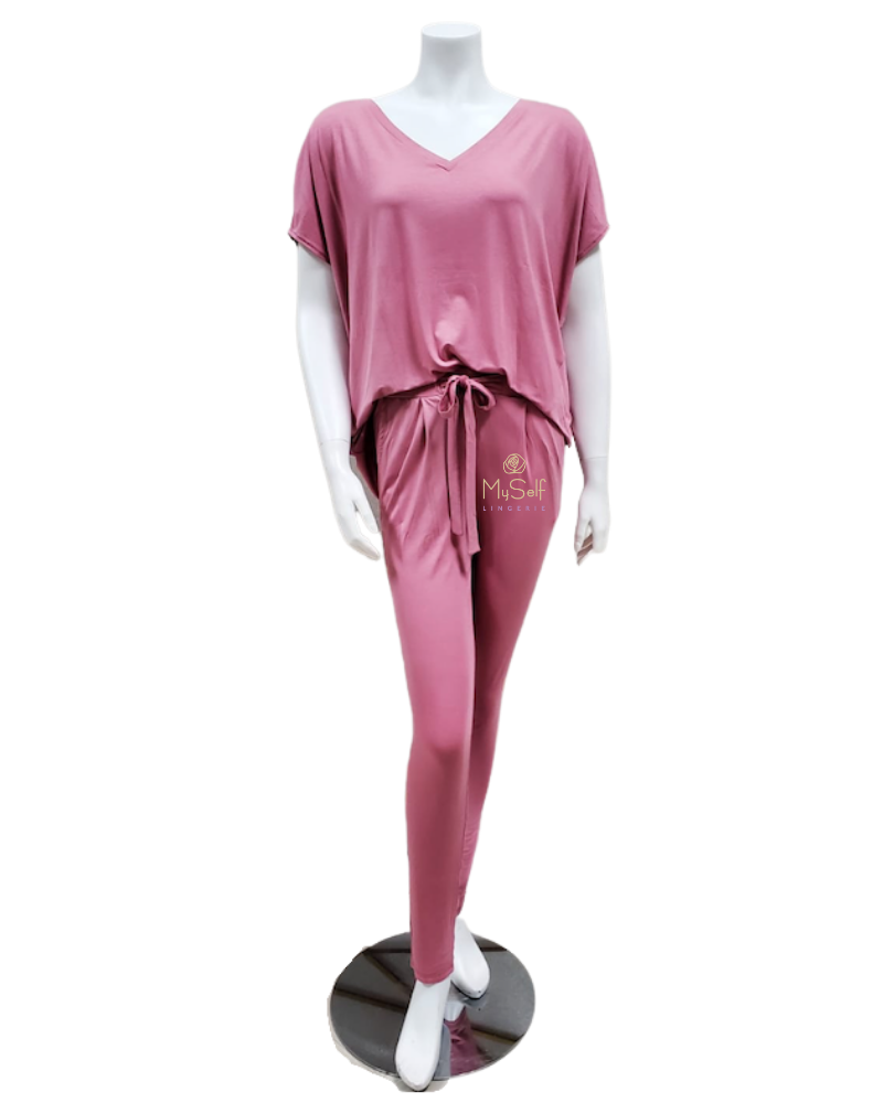 Vanilla Night and Day LW003 + LW004 Pajamas Long Pants myselflingerie.com
