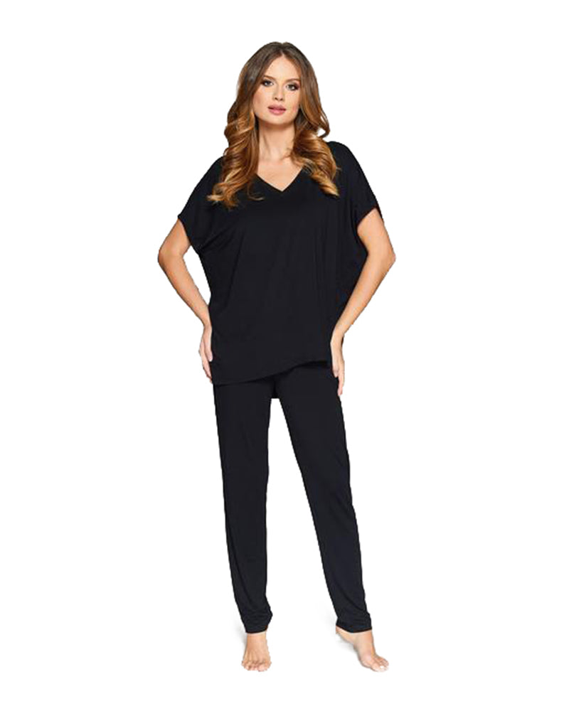 Vanilla Night and Day LW003 + LW004 Pajamas Long Pants myselflingerie.com