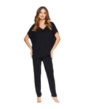 Vanilla Night and Day LW003 + LW004 Pajamas Long Pants myselflingerie.com