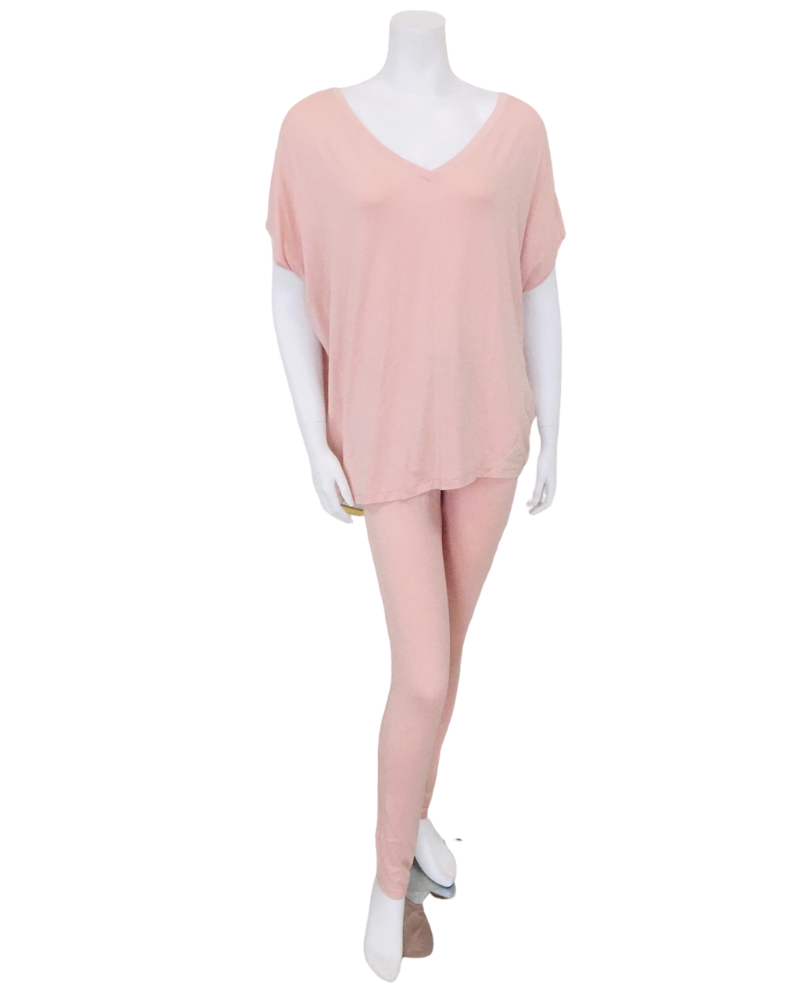 LW003 + LW004 Modal Lounge PJ's Long Set