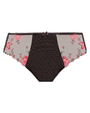 fANTASIE 102250 Adrienne Charcoal Embroidered Brief MYSELFLINGERIE.COM