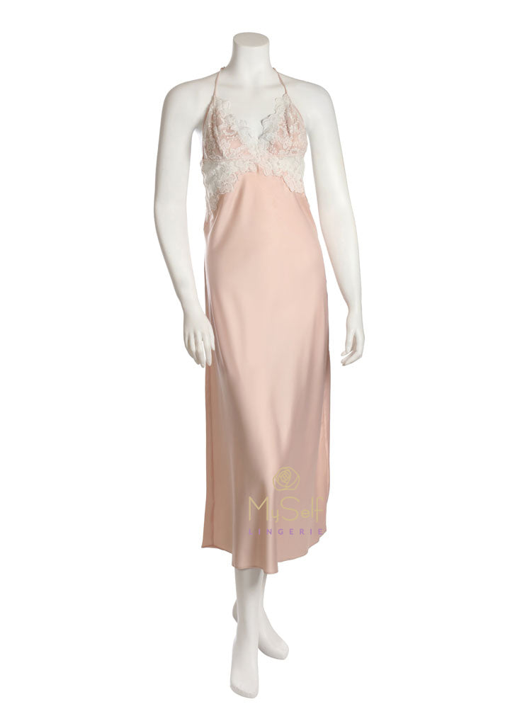 Flora Nikrooz Q80380 Farrah Charmeuse Gown myselflingerie.com