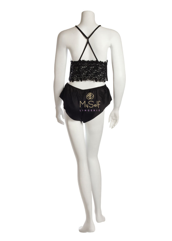 Flora Nikrooz Q80844 Showstopper Longline Bralette MYSELFLINGERIE.COM