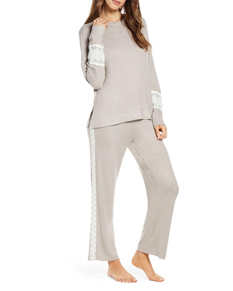 Flora Nikrooz Q80914 Amabel Knit Pajama Set myselflingerie.com
