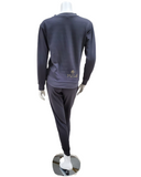 Flora Nikrooz Q81173 Blaire Lava Fleece Lined Modal Pajamas Set myselflingerie.com