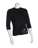 S4903 MAN 3/4 Sleeve Rayon Shell