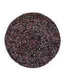 Two Tone Lined Burgundy / Grey Chenille
