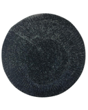 Revaz SSB026A Black Skinny Ribbed Lined Chenille myselflingerie.com