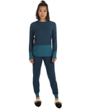 CPJ07159 Ocean Navy Two Tone Modal Pajamas Set