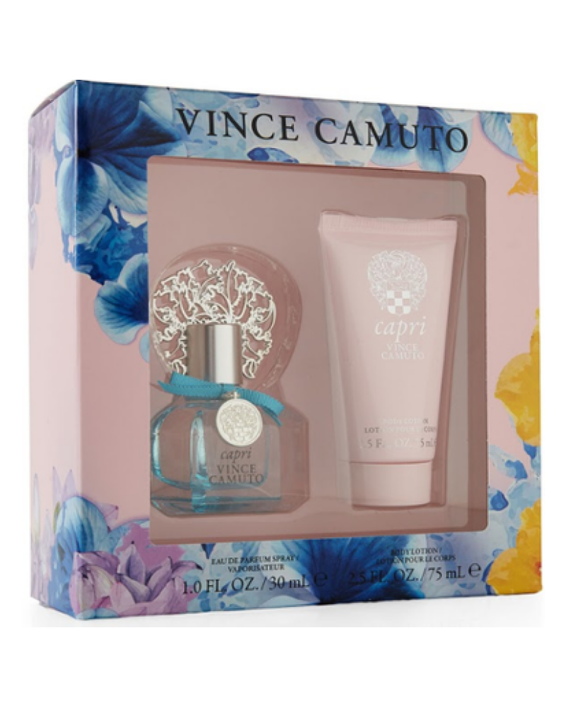 Vince Camuto Capri Perfume & Lotion Set myselflingerie.com