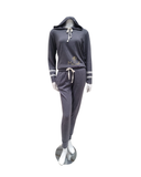 Q81242 Dark Gray Alison Hacci Knit PJ's Set