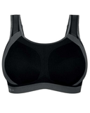 5567 Black Extreme Control Plus Size Wire Free Sports Bra