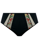 Elomi Samira Black Embroidered Full Brief