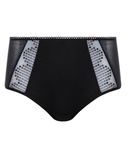 Chantelle Black/Gold Luminesce Lace Brief