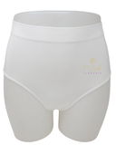 834175 White B-Smooth Seamless Hi Cut Brief