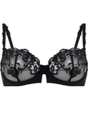 15C330 Black Saga Demi Underwire Bra
