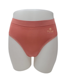 871374 Faded Rose B-Smooth Seamless Hi Cut Brief  with Lace