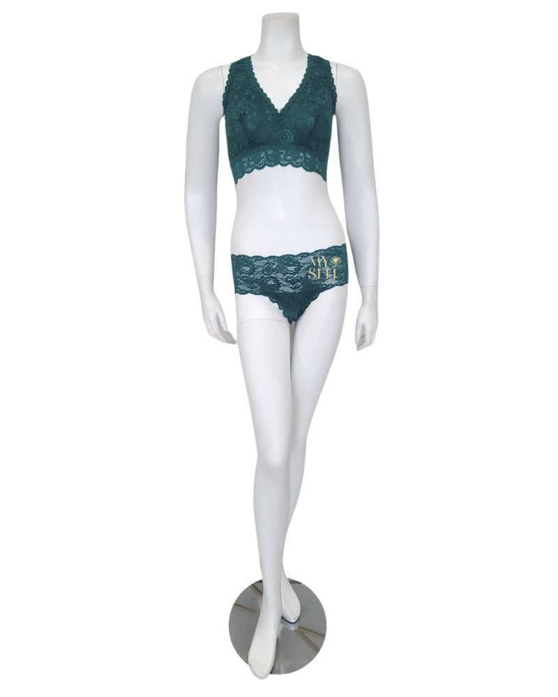 Cosabella NEVER1355 + 07ZL Congo Curvy Bralette & Shorts Set myselflingerie.com