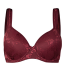 D1082A Wine Lace Rachel Molded Underwire Bra