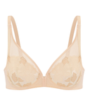 Simone Perele Pearl Dahlia Sheer Plunge Underwire Bra