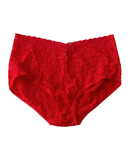 9K2124 Red Lace Retro V-Kini