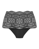Fantasie Black Lace Ease Invisible Stretch Nylon Full Brief