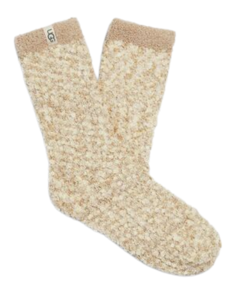 UGG UAS0011W Cream Cozy Chenille Socks myselflingerie.com