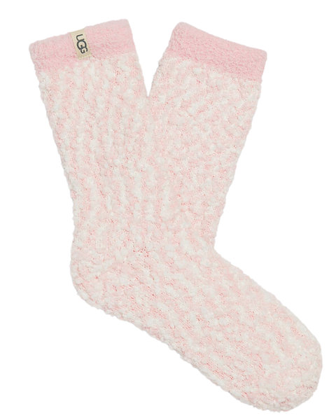 Chenille Cozy UGG – Socks Pink - Seashell Socks UGG