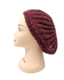LCOLVLVSNB Velvet Burgundy Lined Chenille