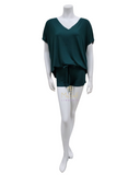 LW003 + LW005 Modal Lounge Shorts Pajamas Set