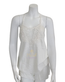 Flora Nikrooz Q81147 Ivory Showstopper Cami and Boyshorts Set myselflingerie.com