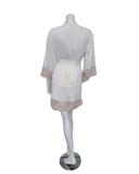 FLORA NIKROOZ Q80642 Rosa Blush/Ivory Kimono myselflingerie.com