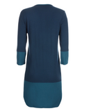 Me Moi CNS07158 Ocean Navy Two Tone Modal Nightshirt myselflingerie.com